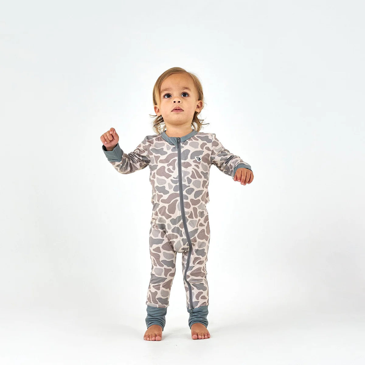Baby Zip Up - Classic Deer Camo