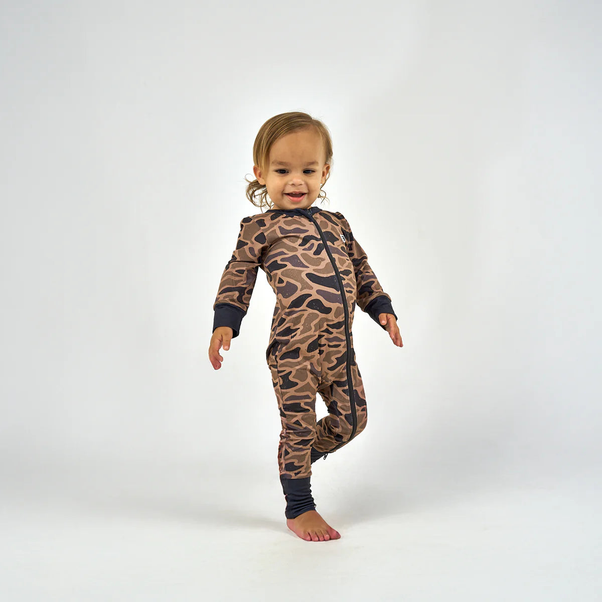 Baby Zip Up - Gauge Camo