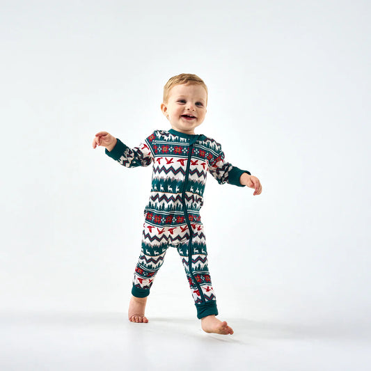 Baby Zip Up - BURLEBO Outdoors Christmas