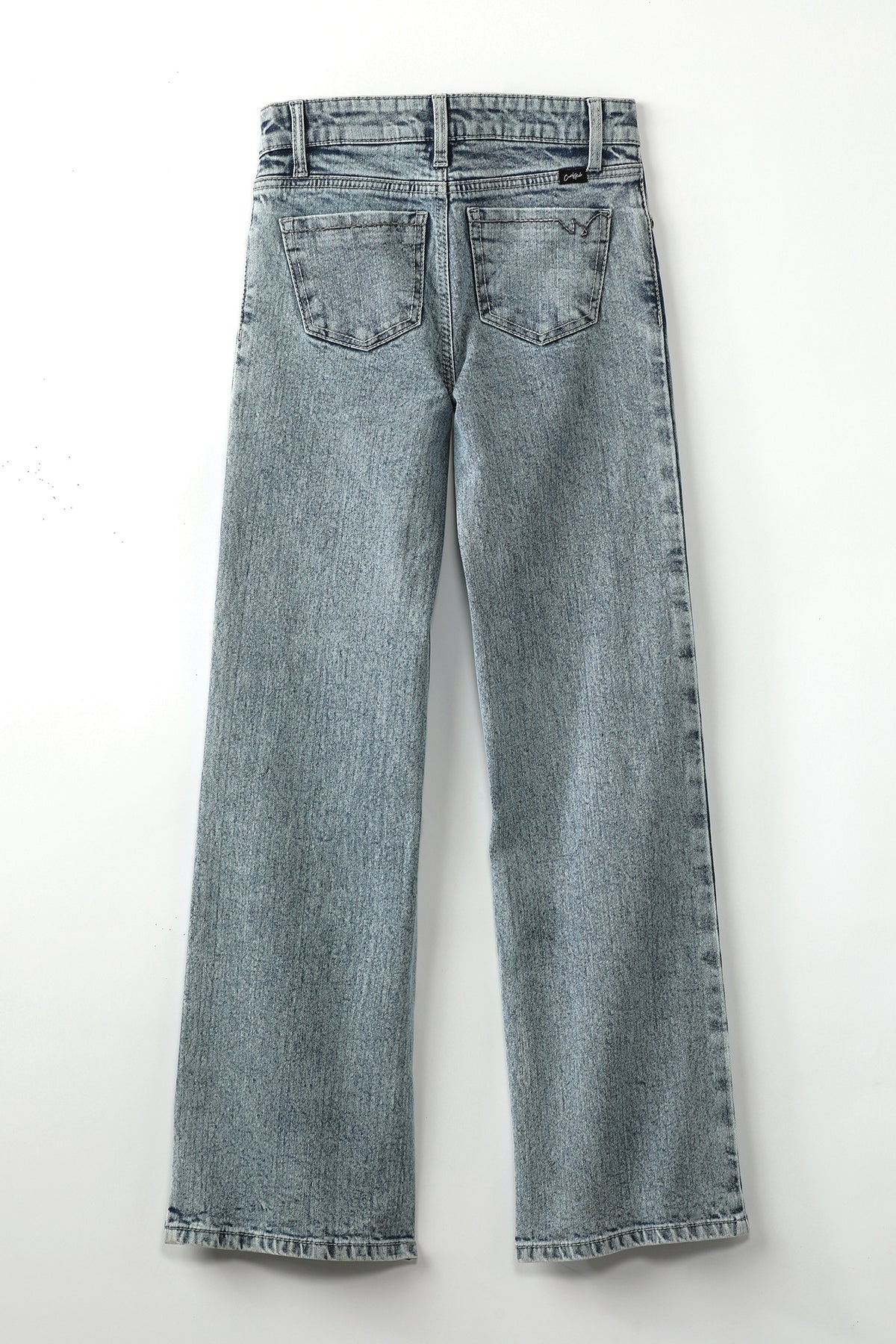 Cruel Girl Little Girls' Indigo Wide Leg Jean