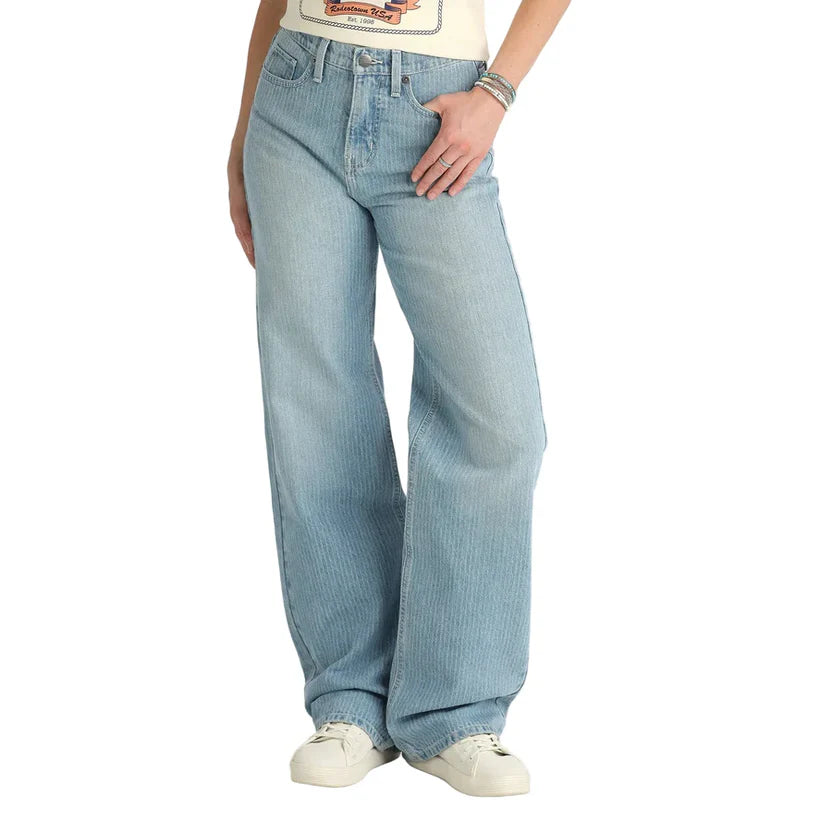 Cinch Casey Light Stone Wide Leg Jeans