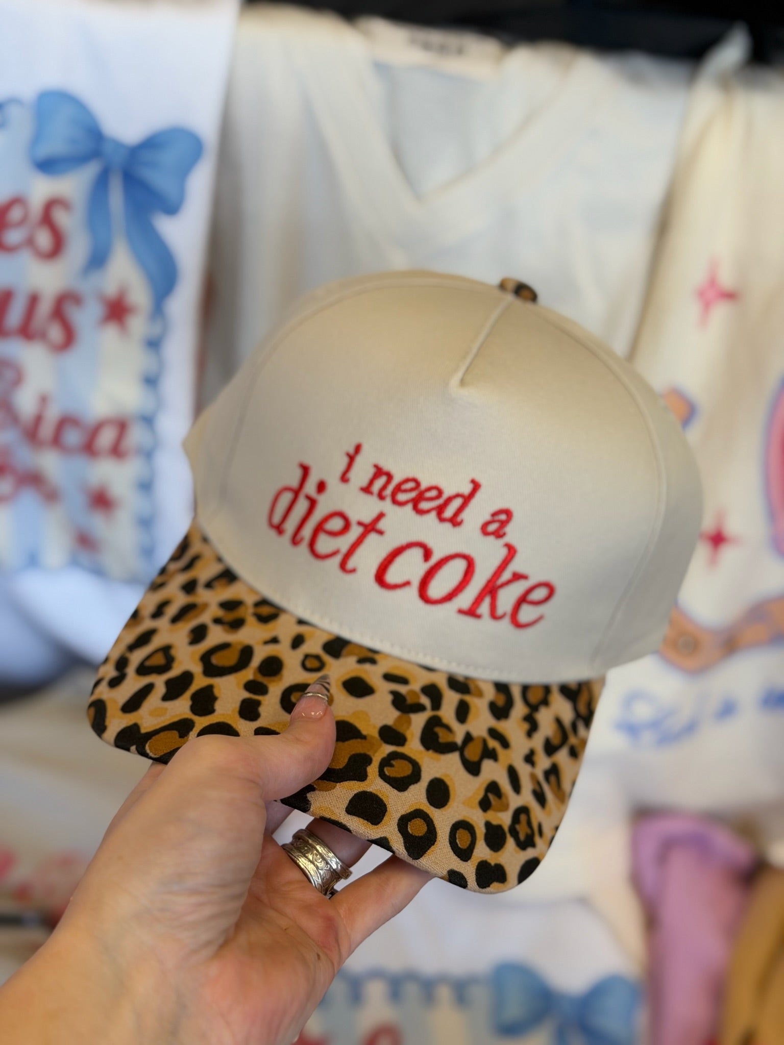 I NEED A DIET COKE TRUCKER HAT
