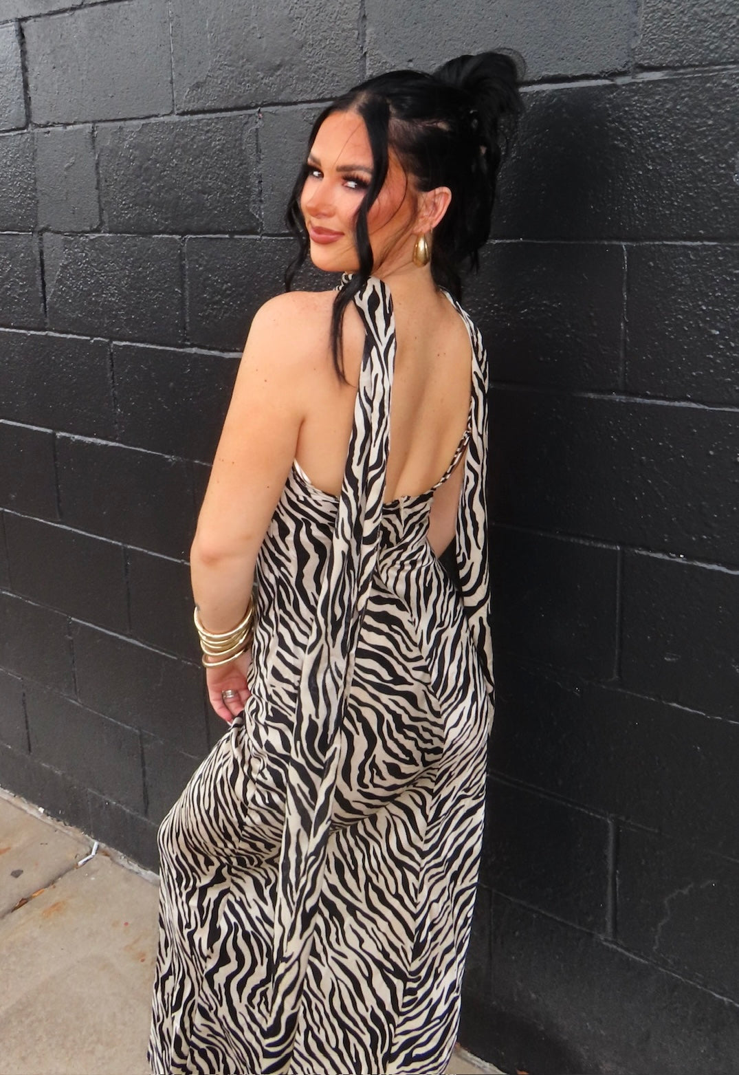 The Zebra Dress