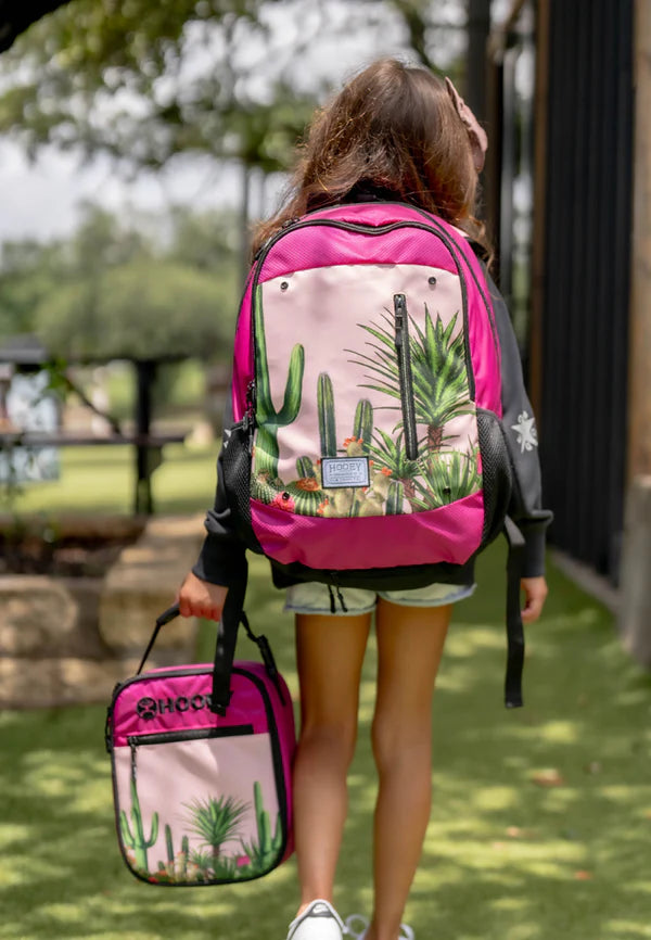 Pink Cactus Rockstar Backpack
