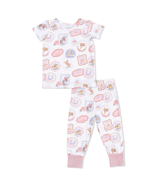 Rodeo Patches Pink Lounge Set