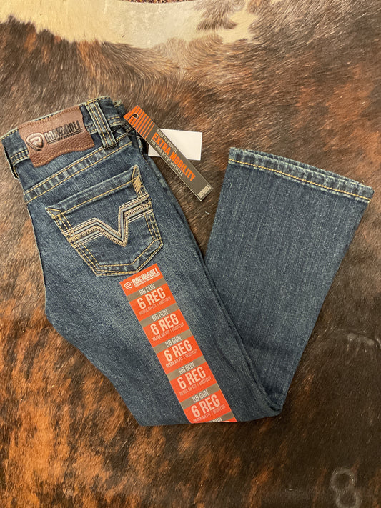 Rock N Roll Denim Boys Raised Denim Emb Bootcut Jeans