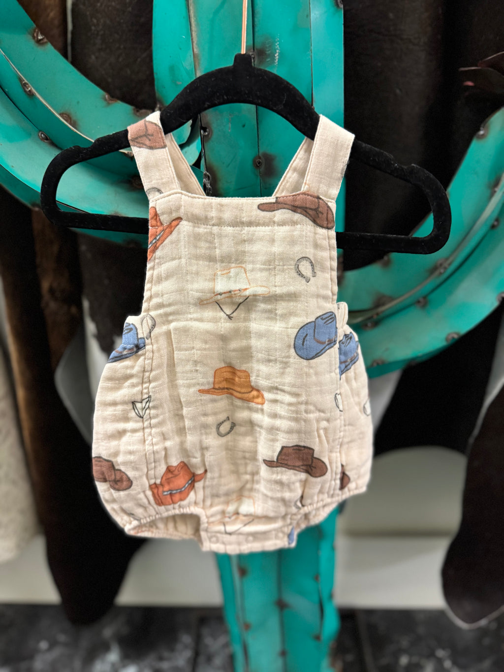 Western / Muslin Retro Sunsuit