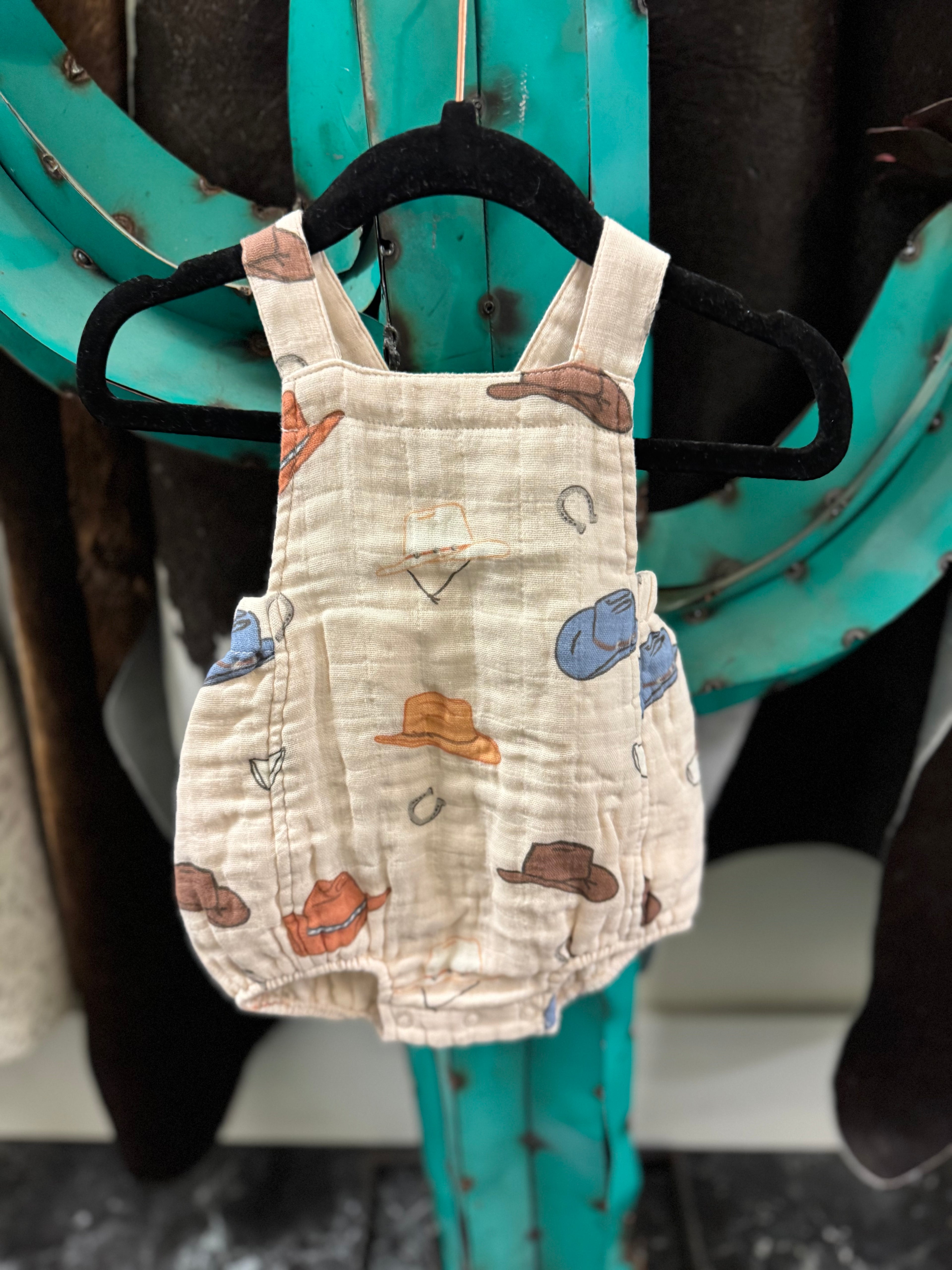 Western / Muslin Retro Sunsuit