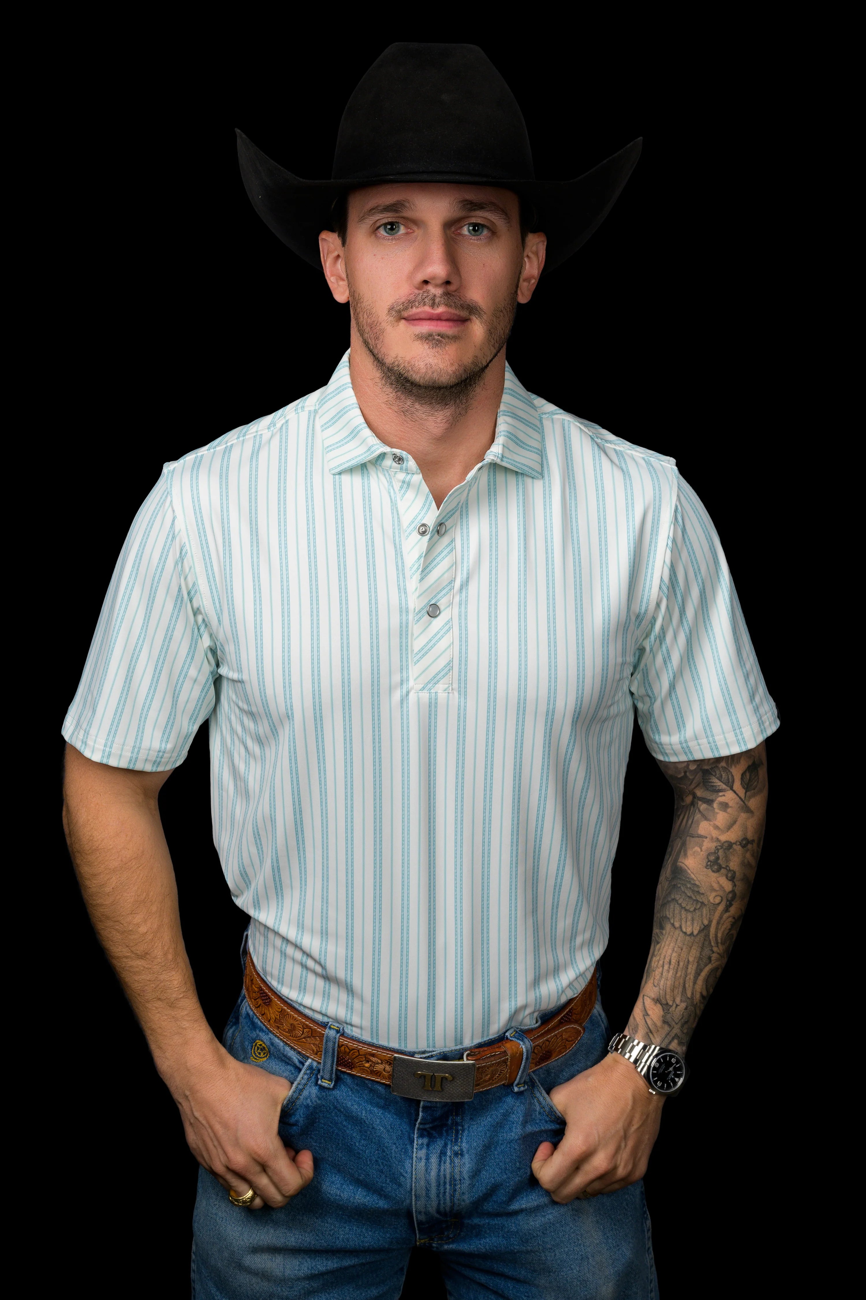 The Jack Polo in Green