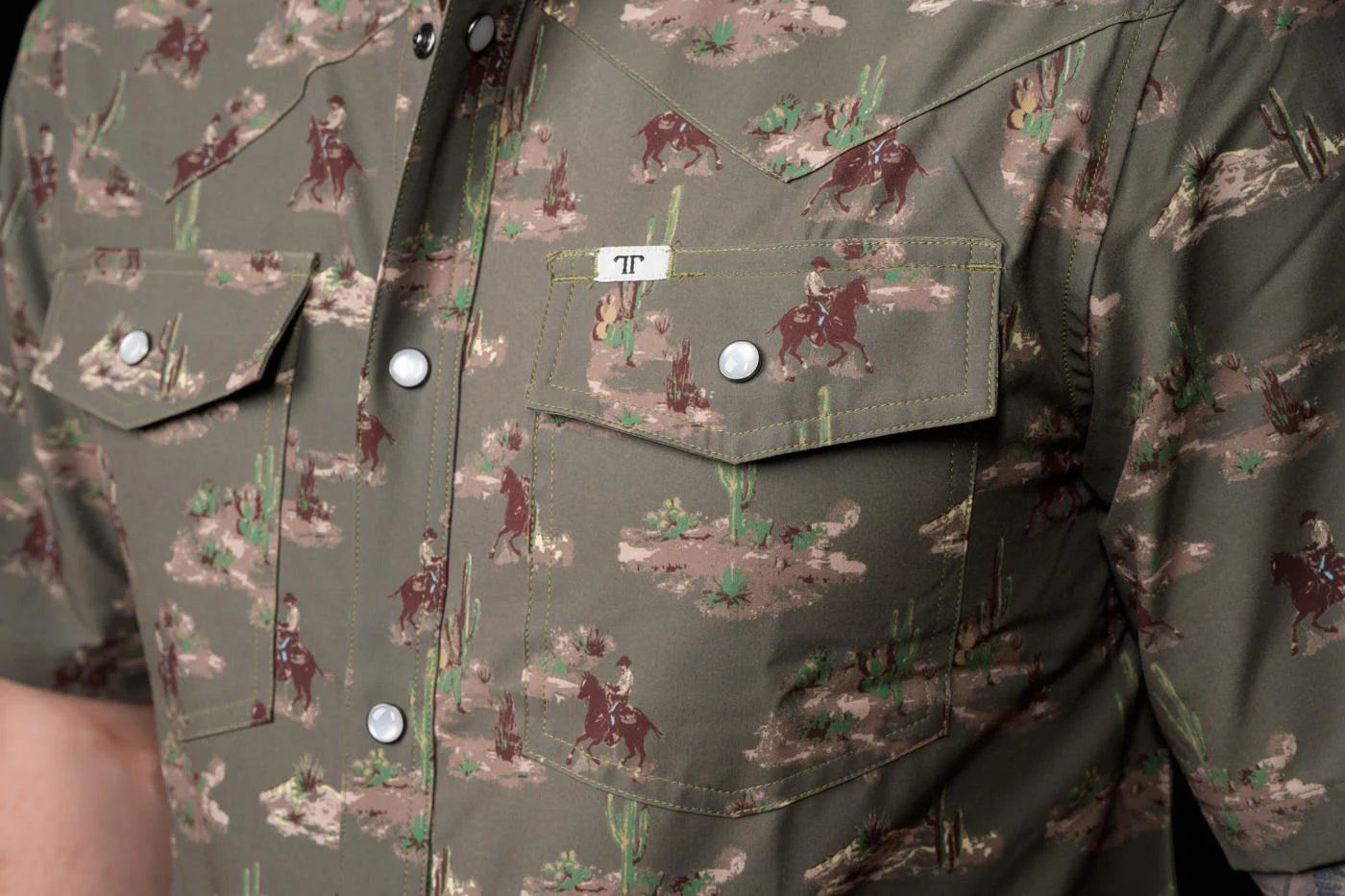 The Colt Short Sleeve Snap Shirt