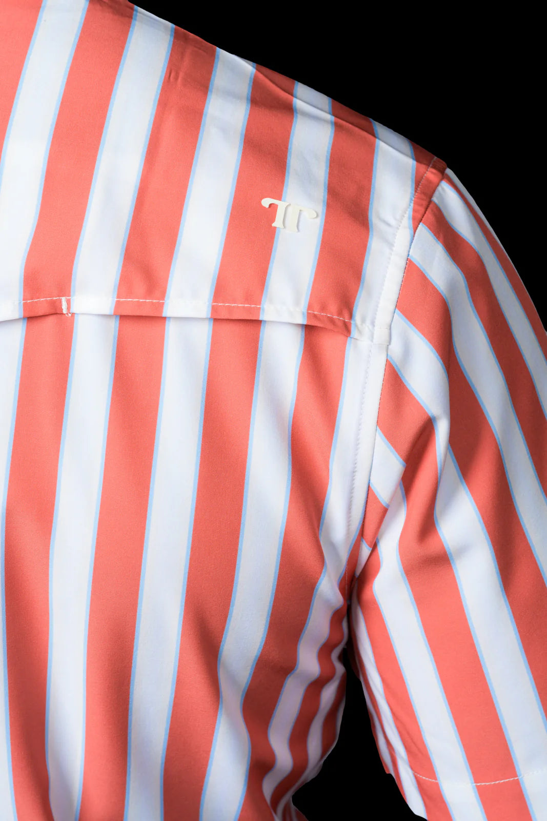 The Liam in Salmon - Short Sleeve Snap