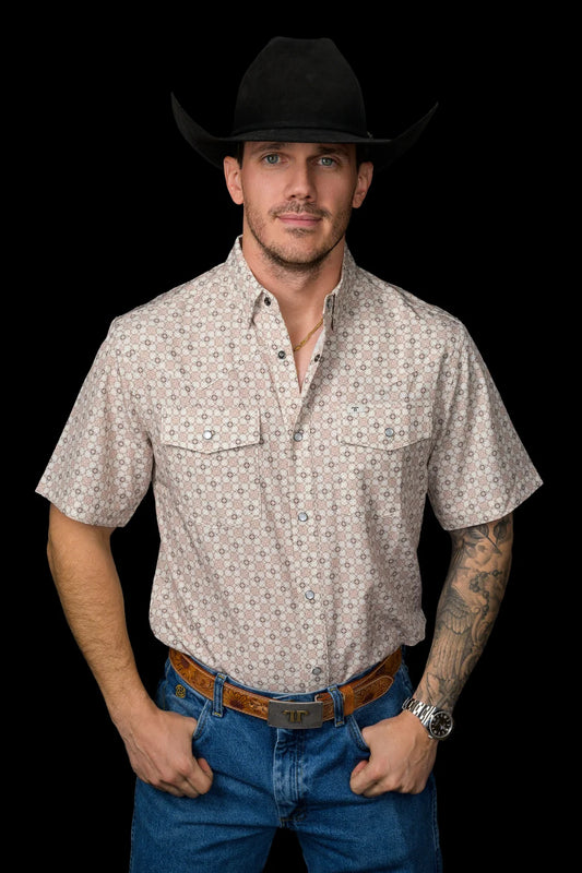 The Callen Short Sleeve Pearl Snap