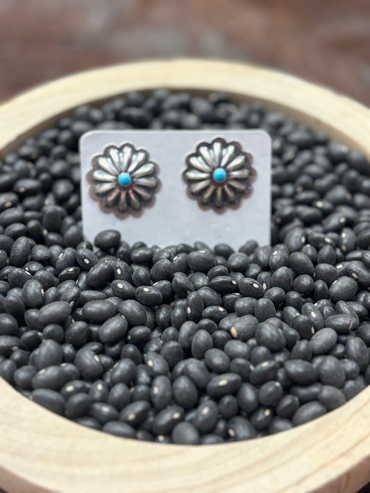 Vintage Tuquoise Concho Studs