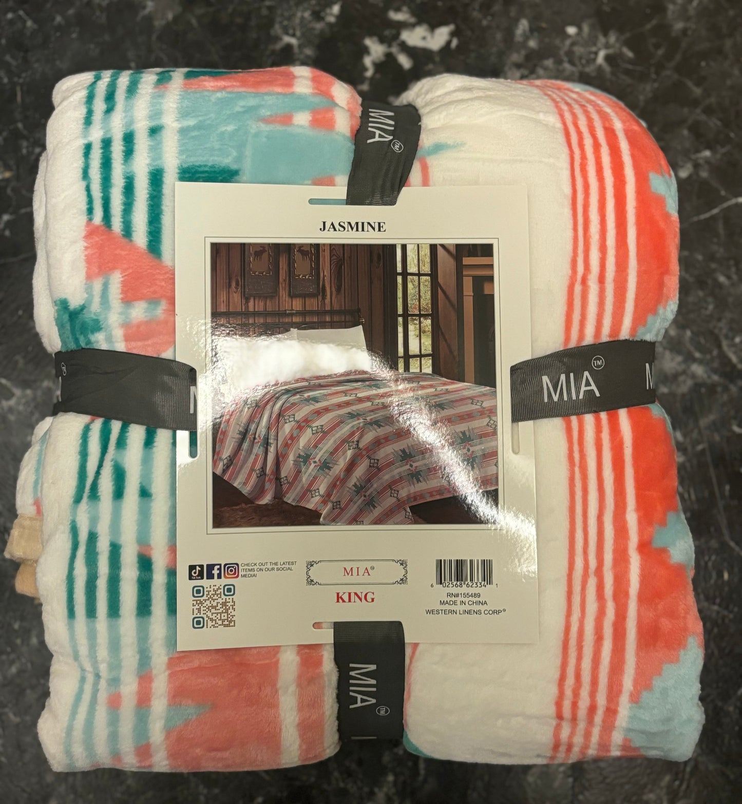 Jasmine Blanket - King Size