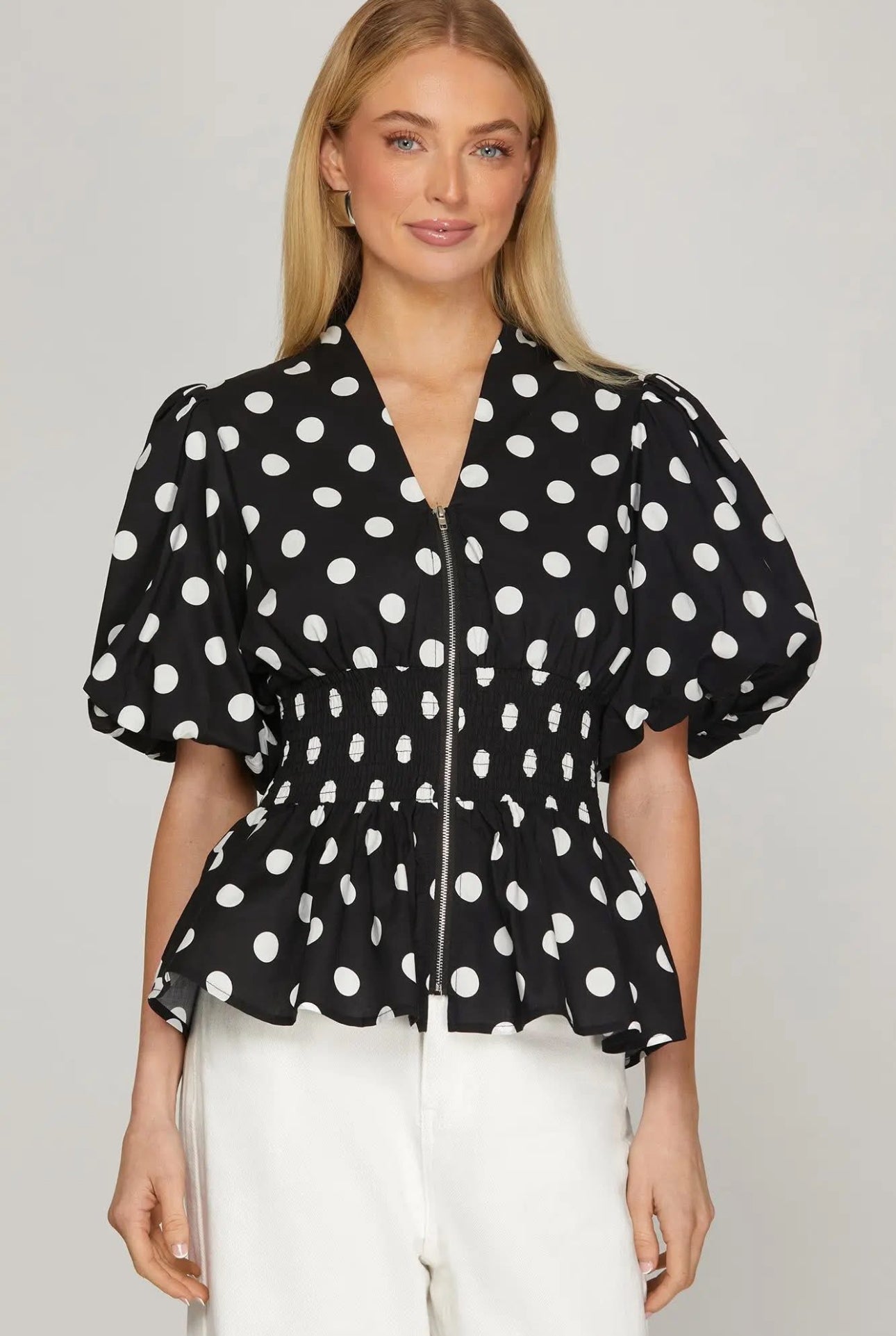 Polka Dot Darling Blouse