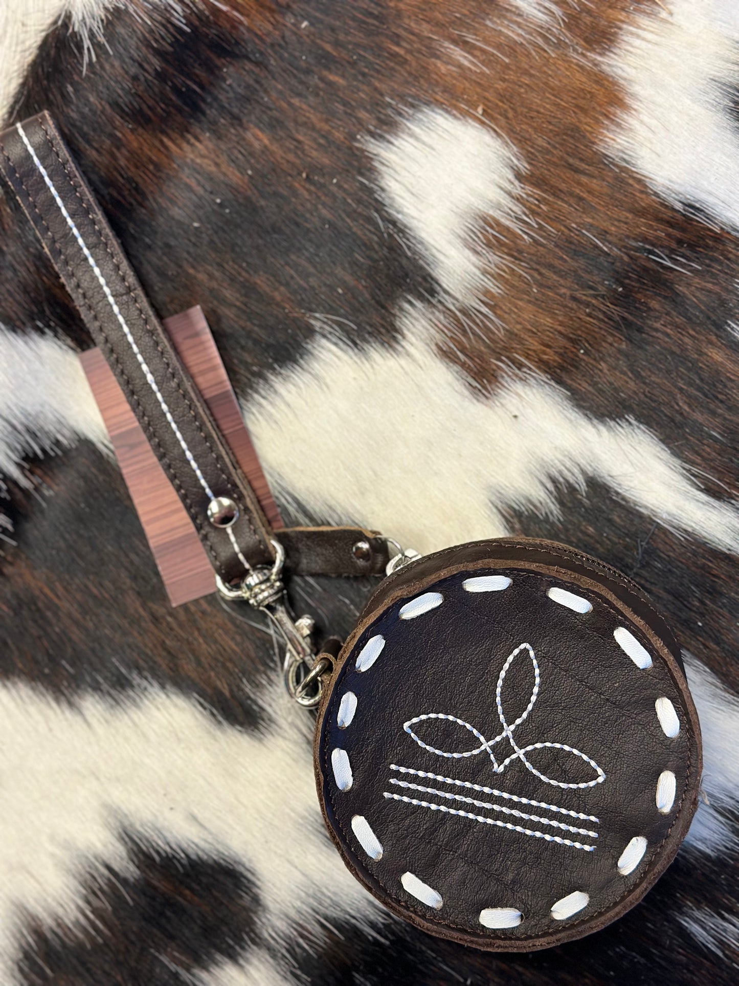 Boot Stitch Wristlet