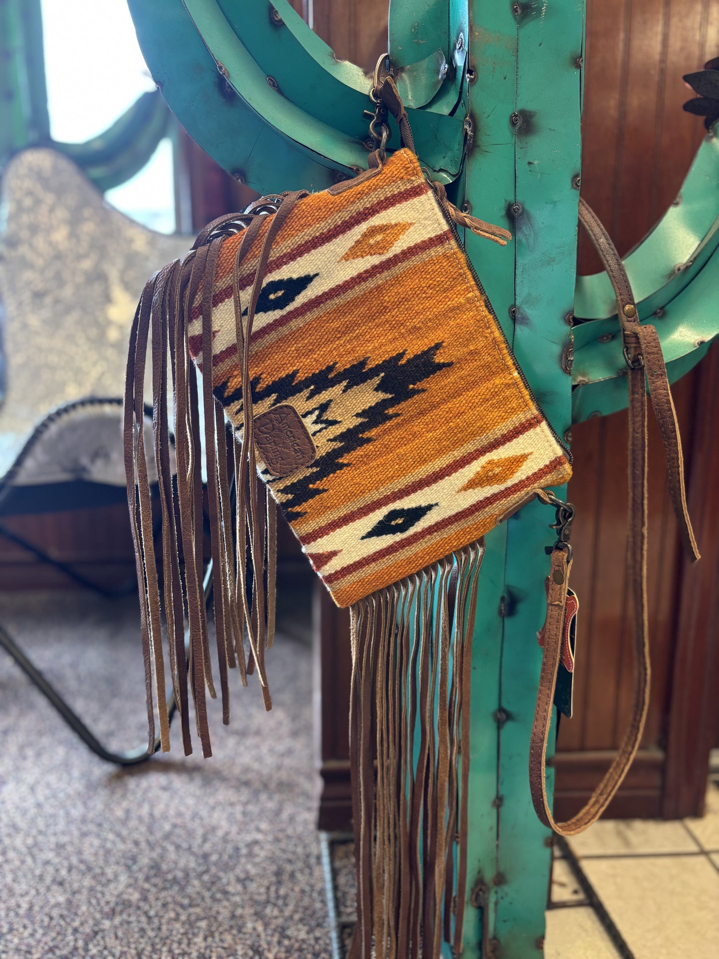Small Saddle Rust Crossbody