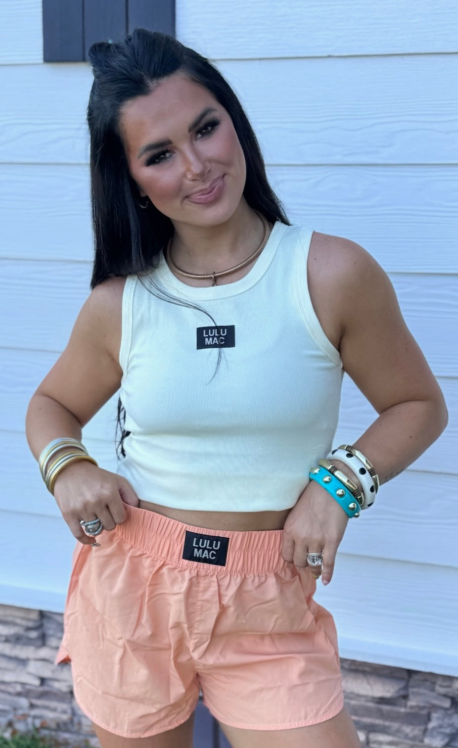 LULU MAC IVORY TANK