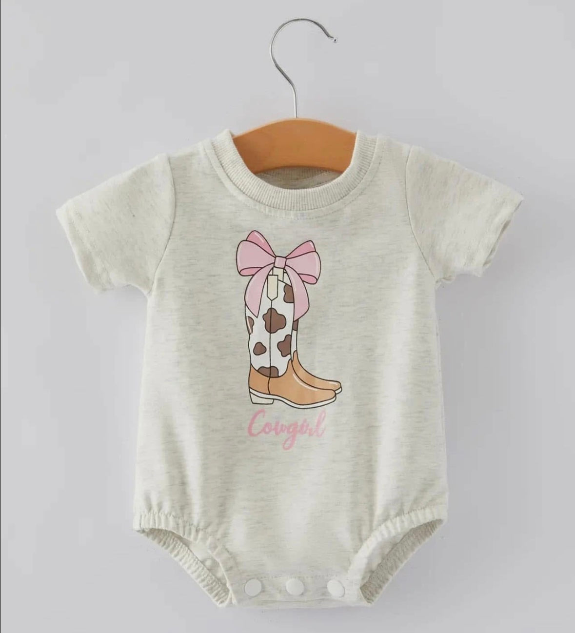 Cowgirl Bubble Romper