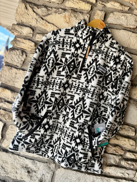 Hooey Women's Kodi Fleece Aztec Pullover
