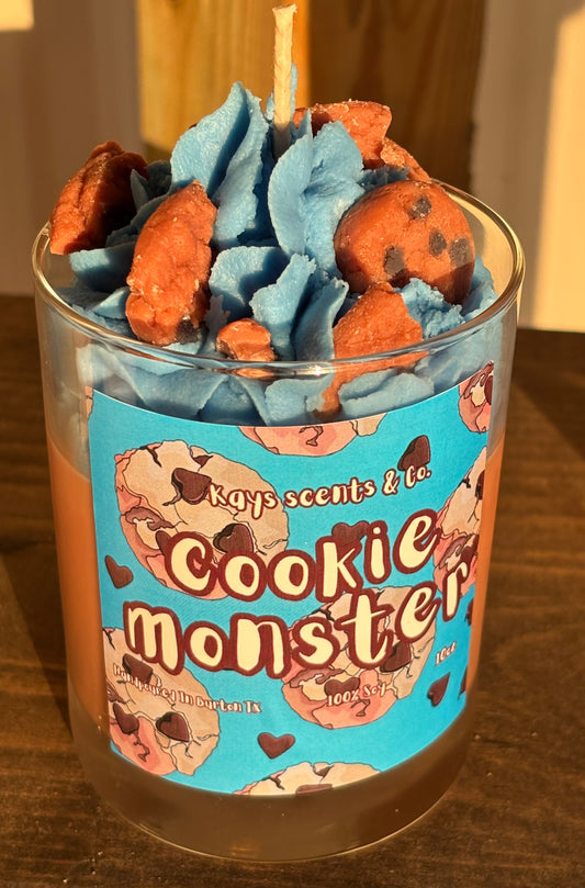 Cookie Monster Candle