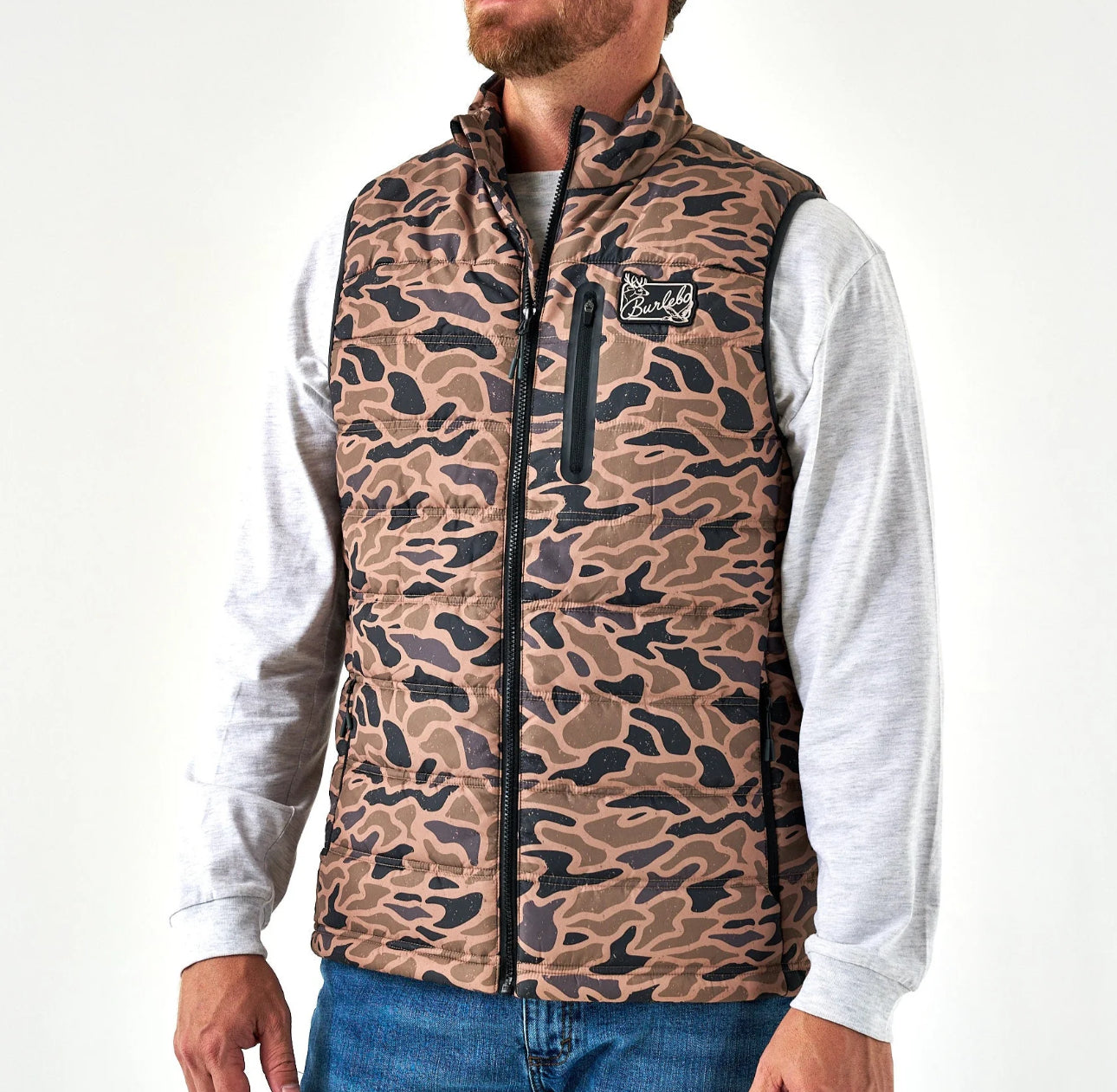 Puffer Vest - Gauge Camo