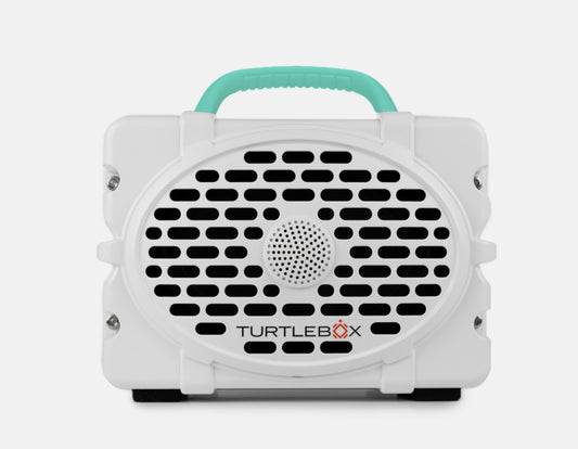 Turtlebox | White & Seafoam