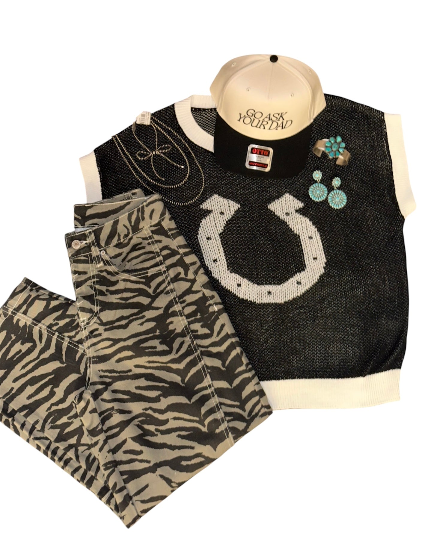 Lucky Short Sleeve Sweater