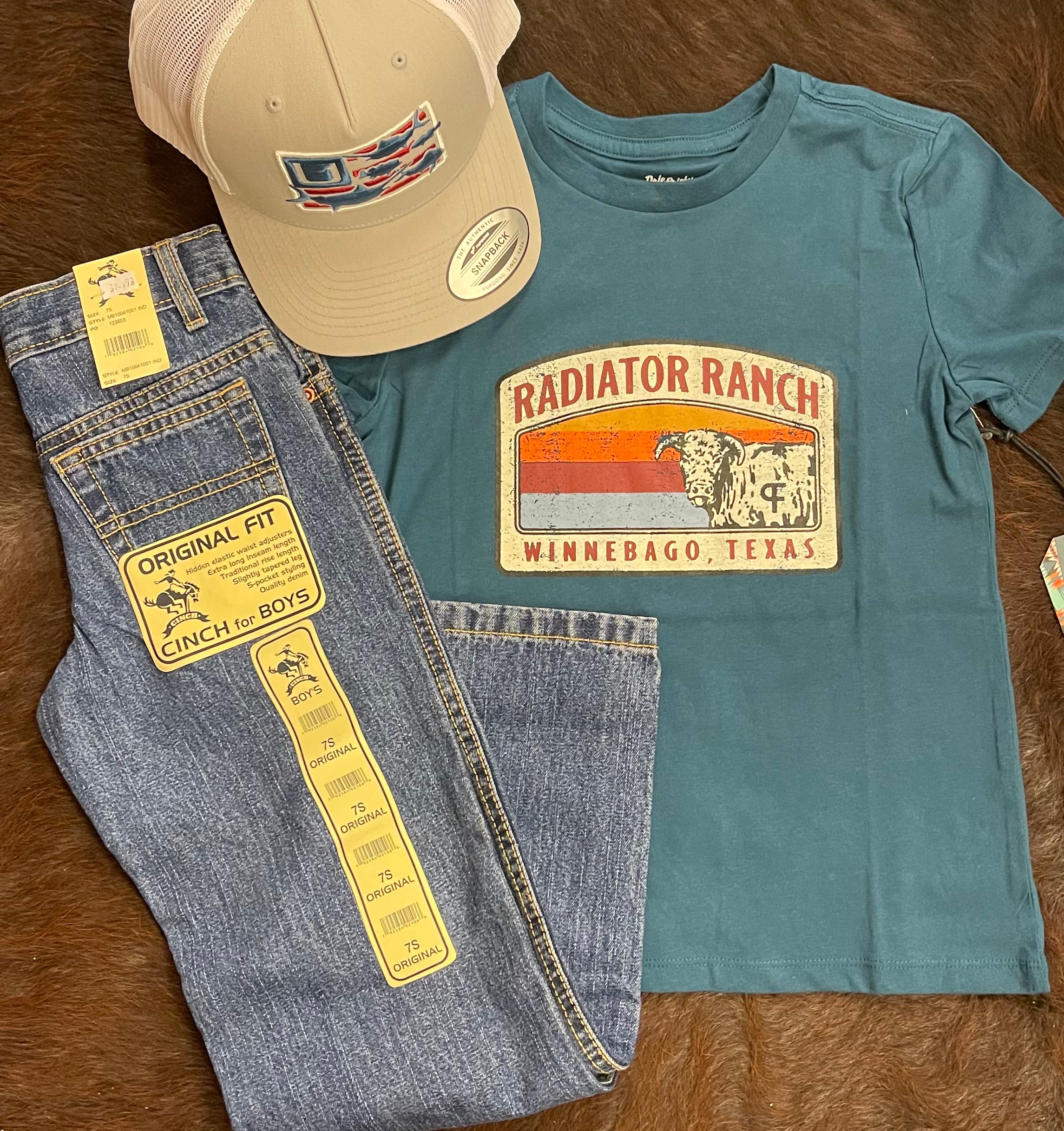 Blake Monteleone Radiator Ranch Boyβs Tops β Rowdy Ranch