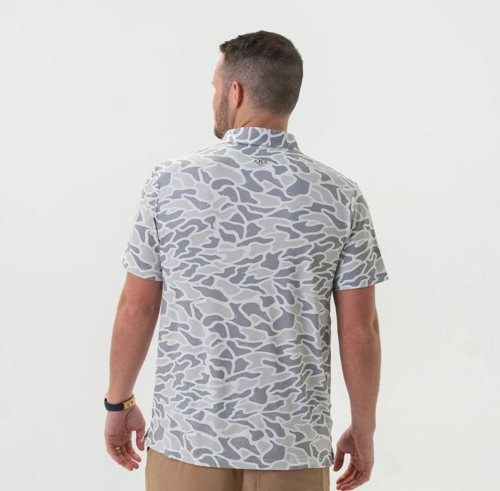 Performance Polo - White Camo