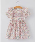 Baby Floral Smocked Romper