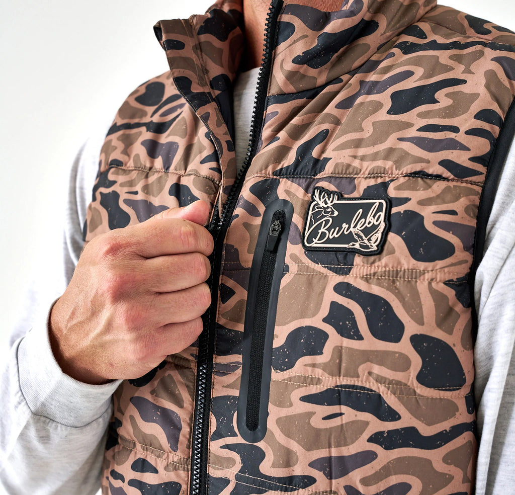 Puffer Vest - Gauge Camo
