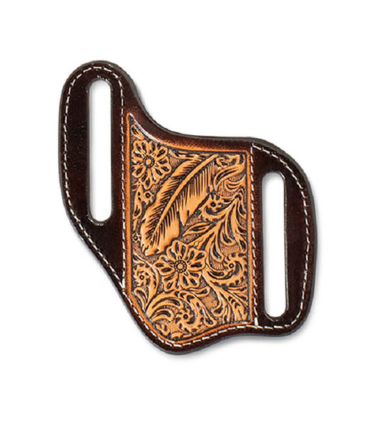 ARIAT PANCAKE FLORAL EMBOSSED