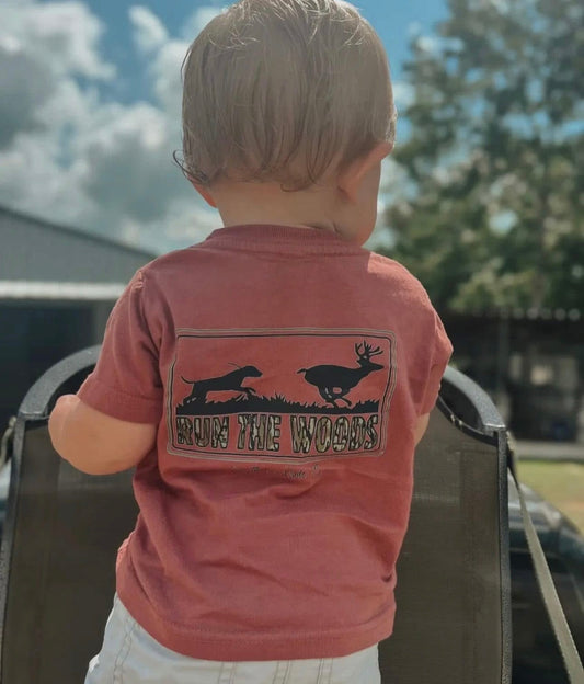 Boy's Run the Woods Tee