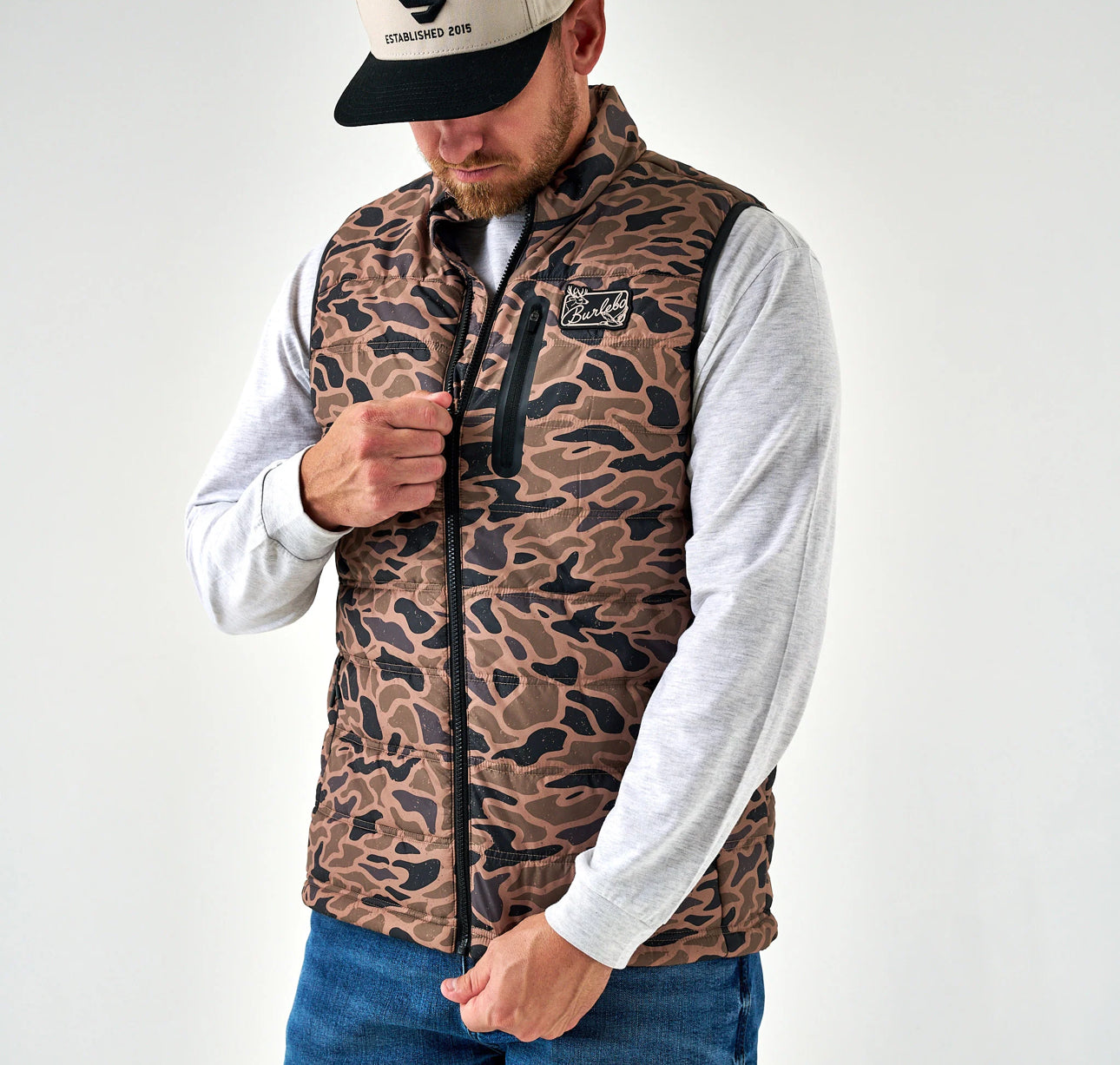 Puffer Vest - Gauge Camo