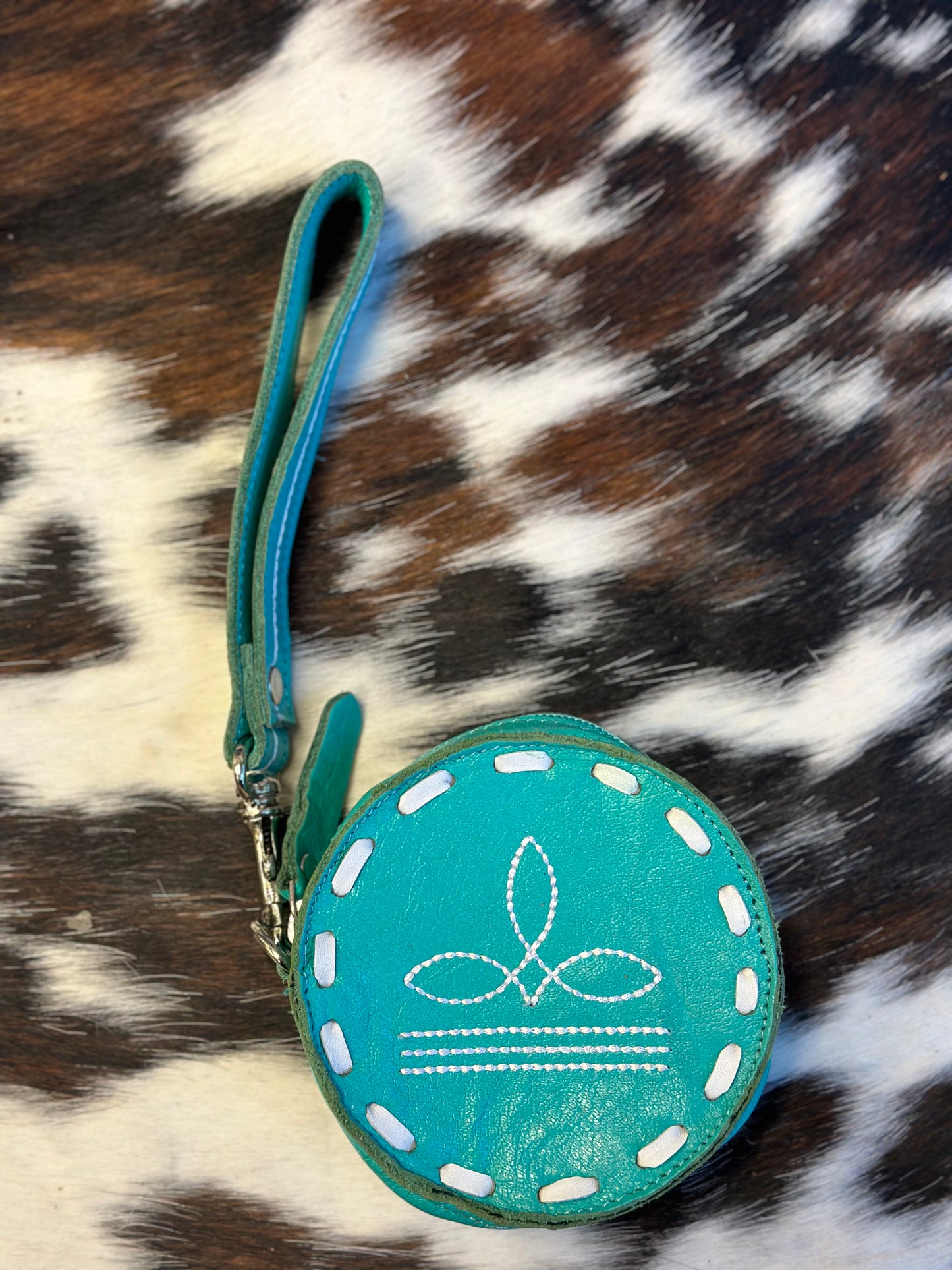 Boot Stitch Wristlet