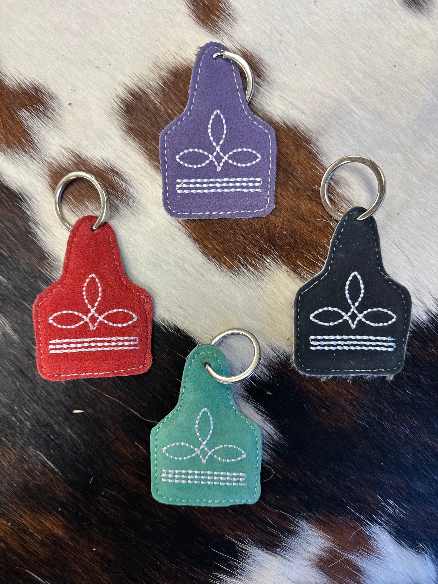 Boot Stitch Keychain