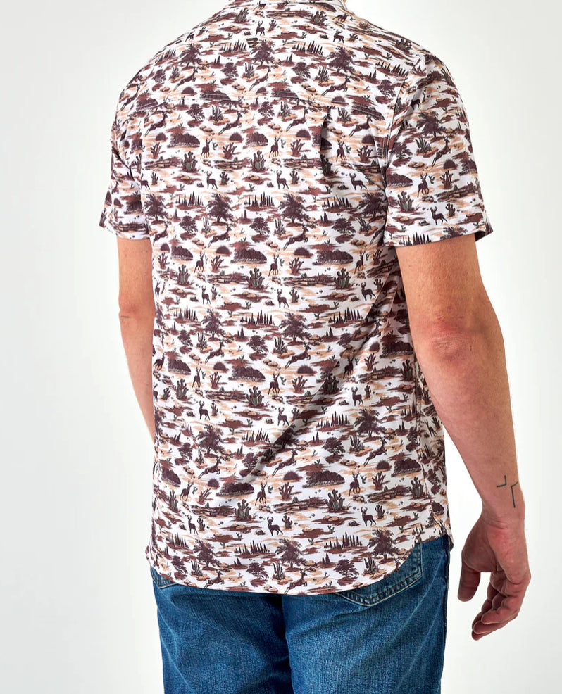 Performance Button Up - Brush Country