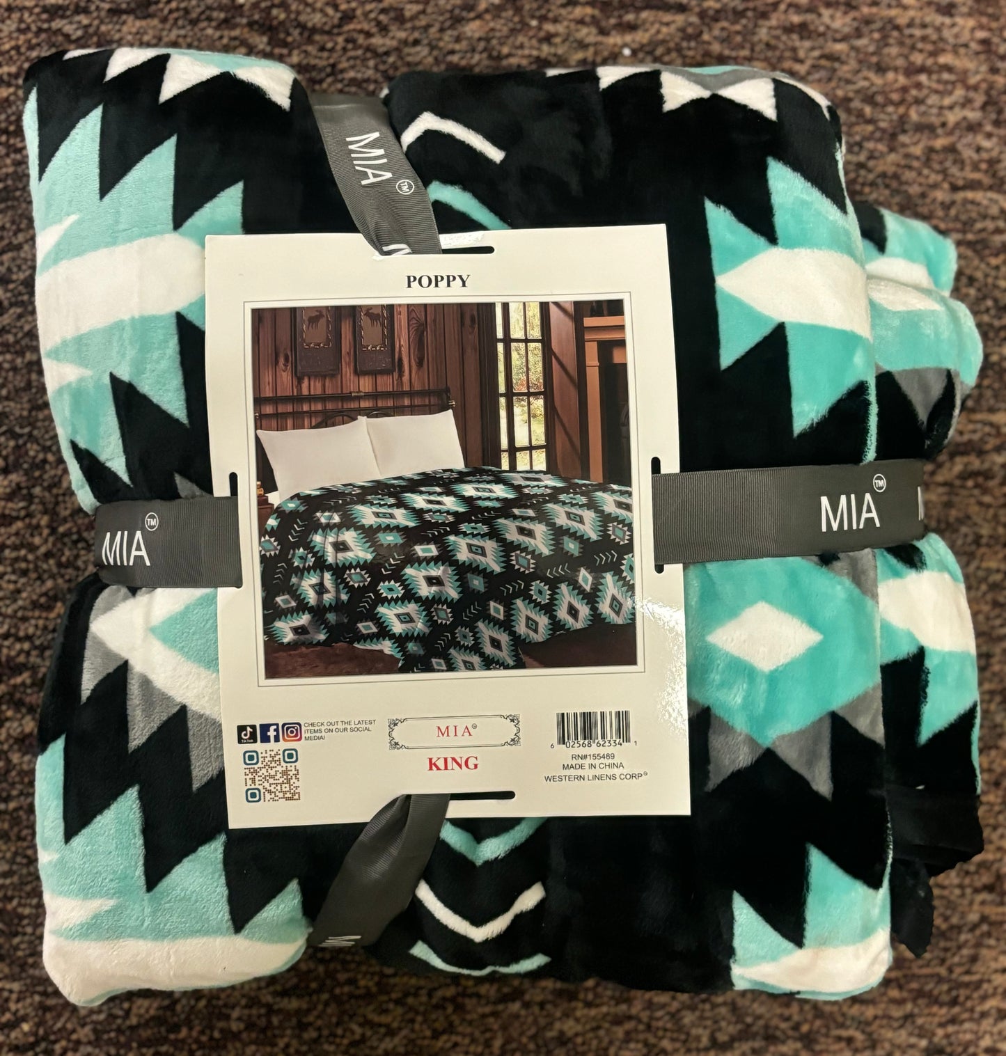 Poppy Blanket - King Size