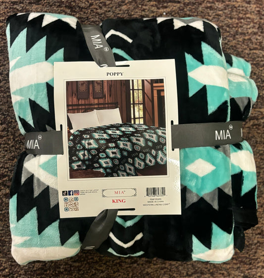Poppy Blanket - King Size