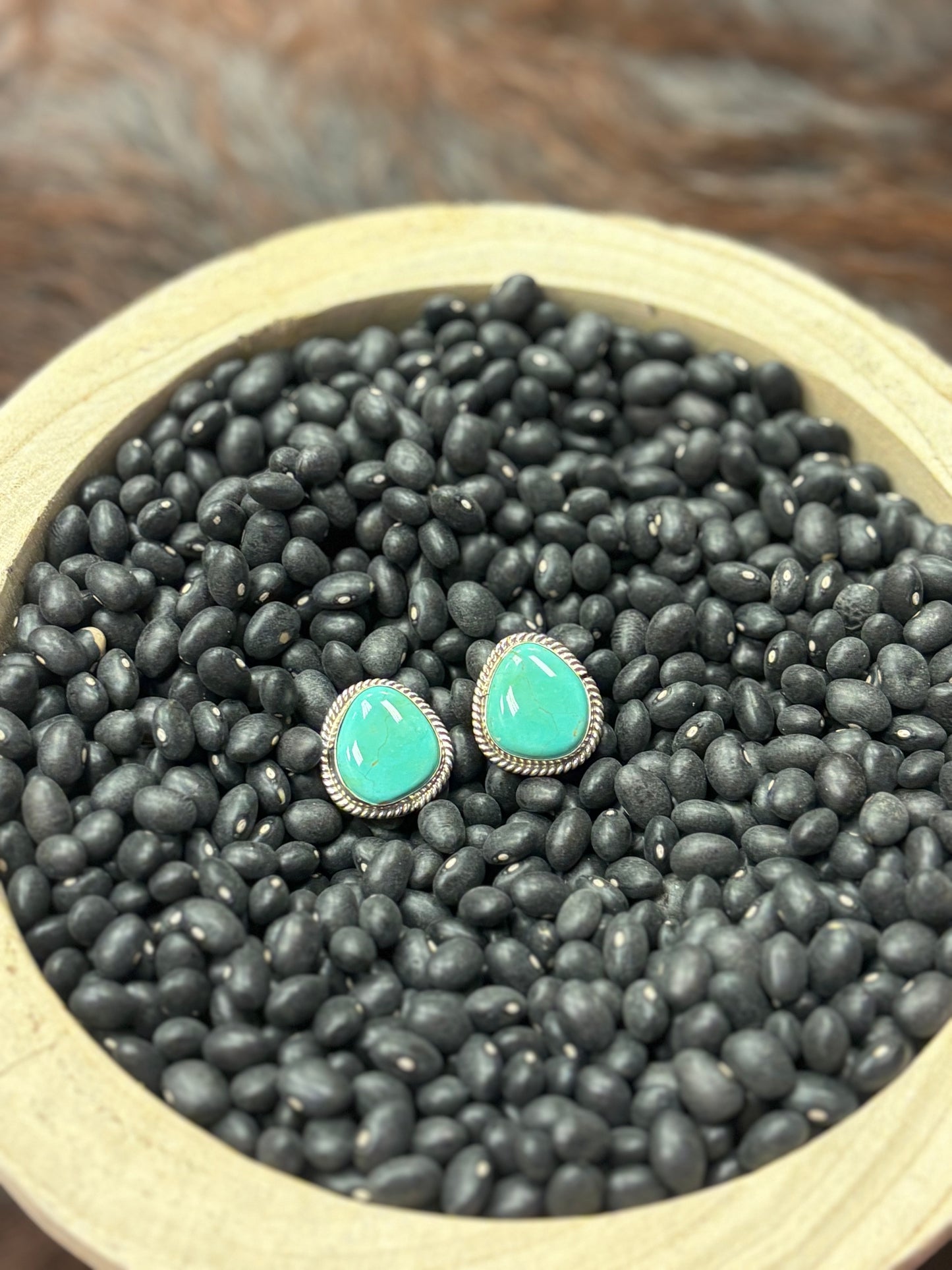 Big Tuquoise Studs
