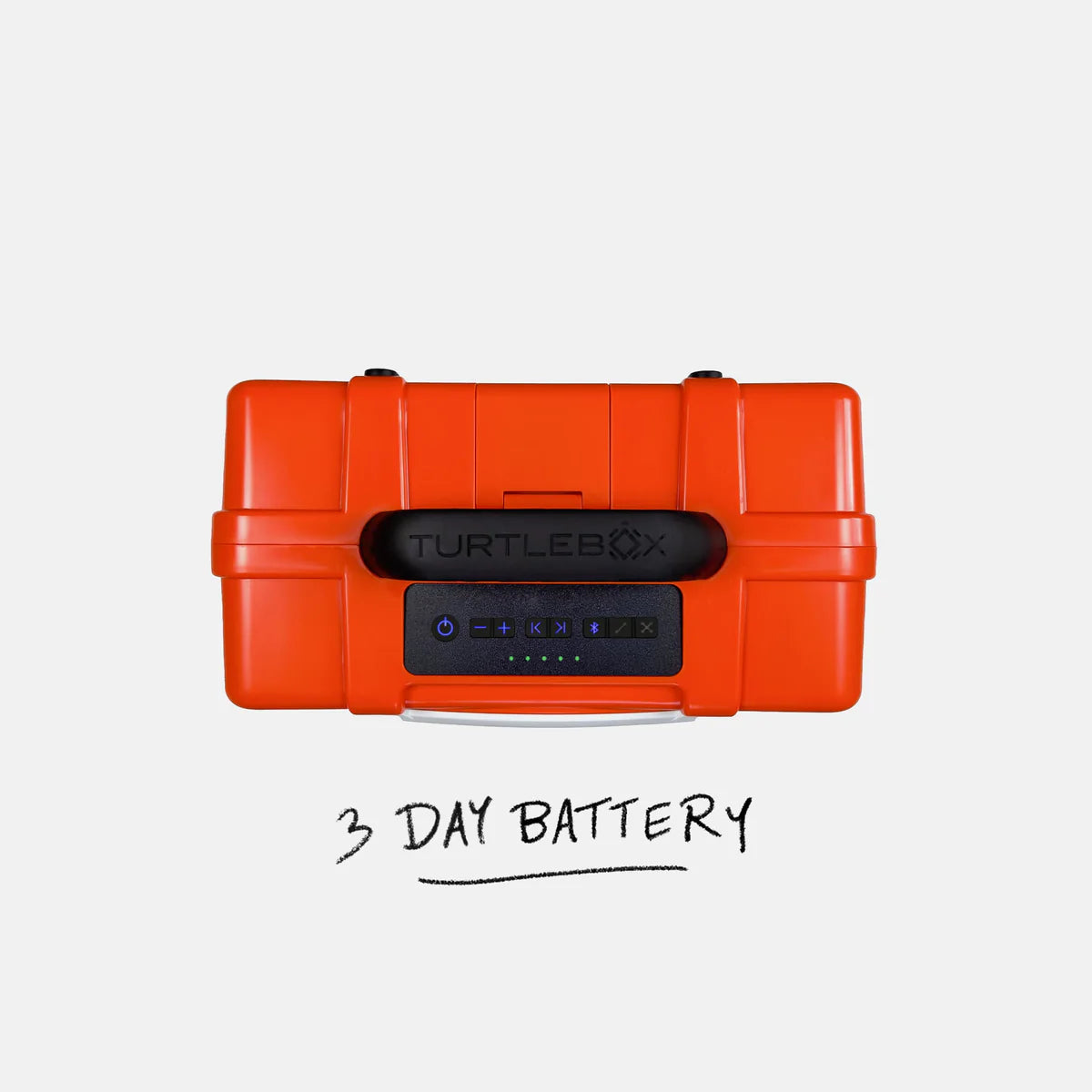 Turtlebox Gen 3 Speaker- Orange & Black