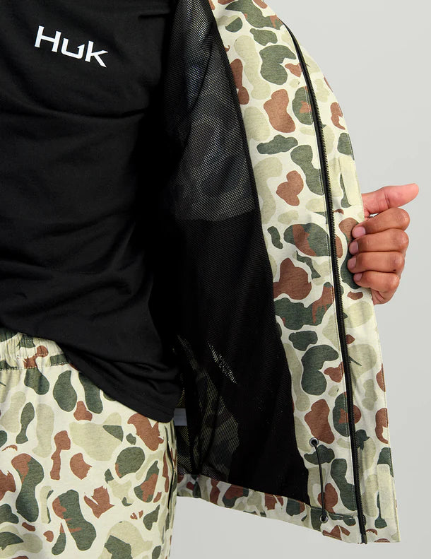 Huk KC Print Storm Jacket 2.0- KC Army Camo