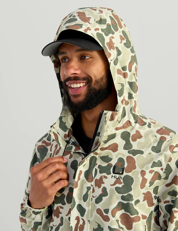 Huk KC Print Storm Jacket 2.0- KC Army Camo