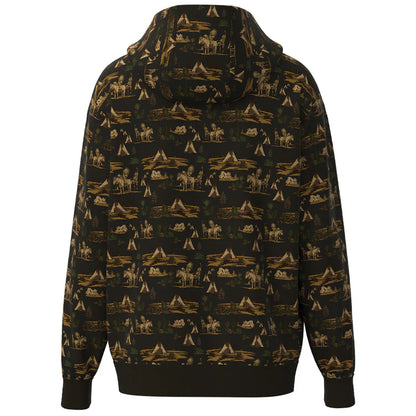 "Legendary Hoody" Youth Brown Comanche Patterned
