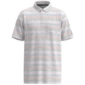 "Hot Shot" Multi Color Stripe Pattern Polo