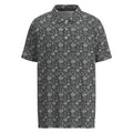 "The Weekender" Polo Charcoal w/Multi-Color Comanche Print
