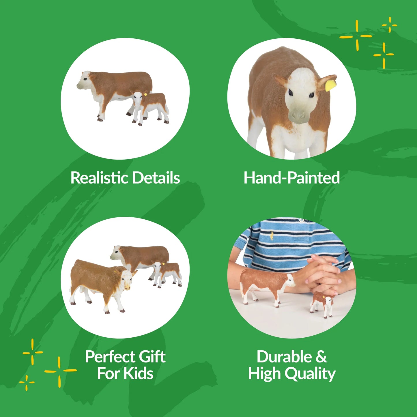 Herford Cow Calf Pair Toy