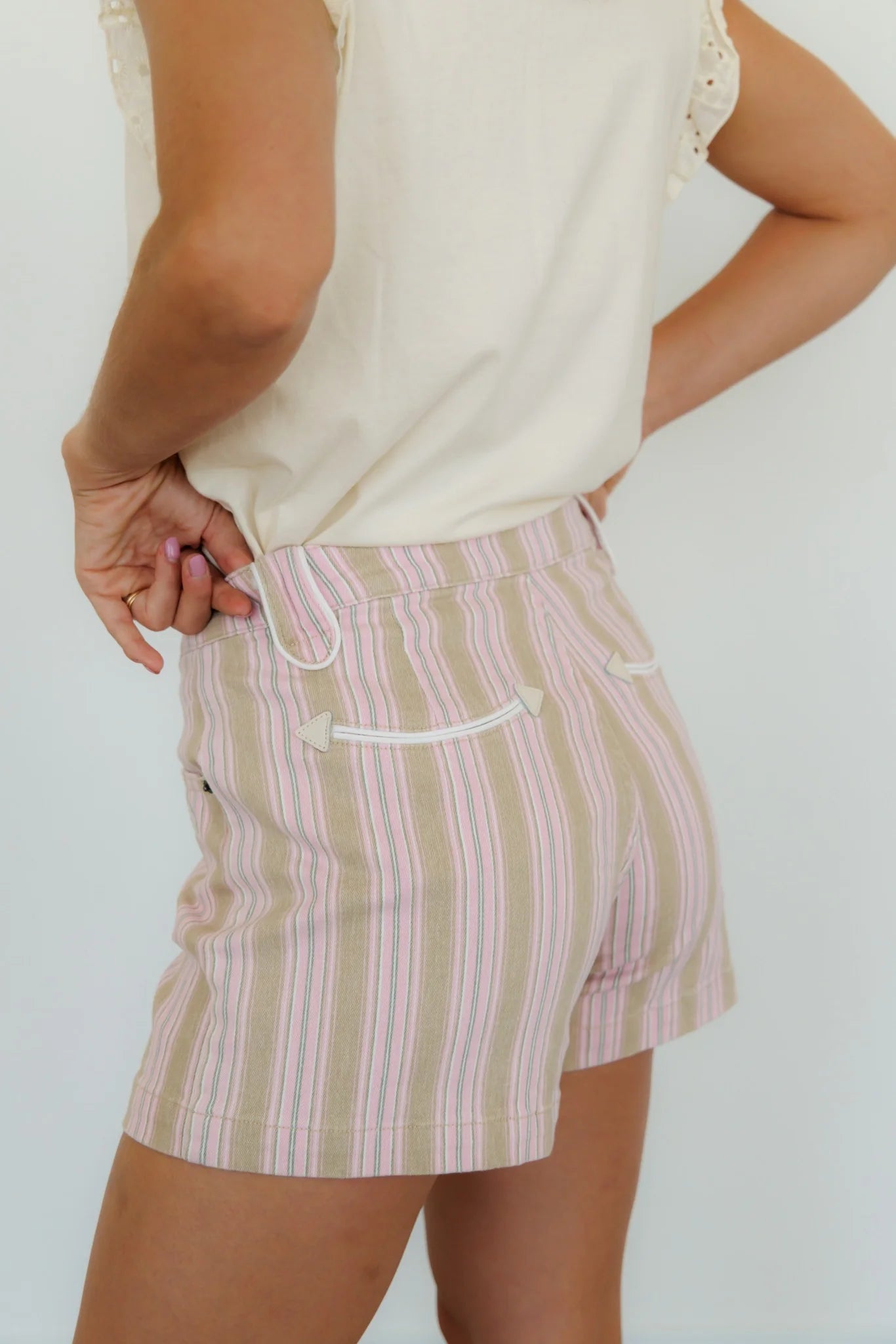 Cowgirl Candy Stripe Shorts