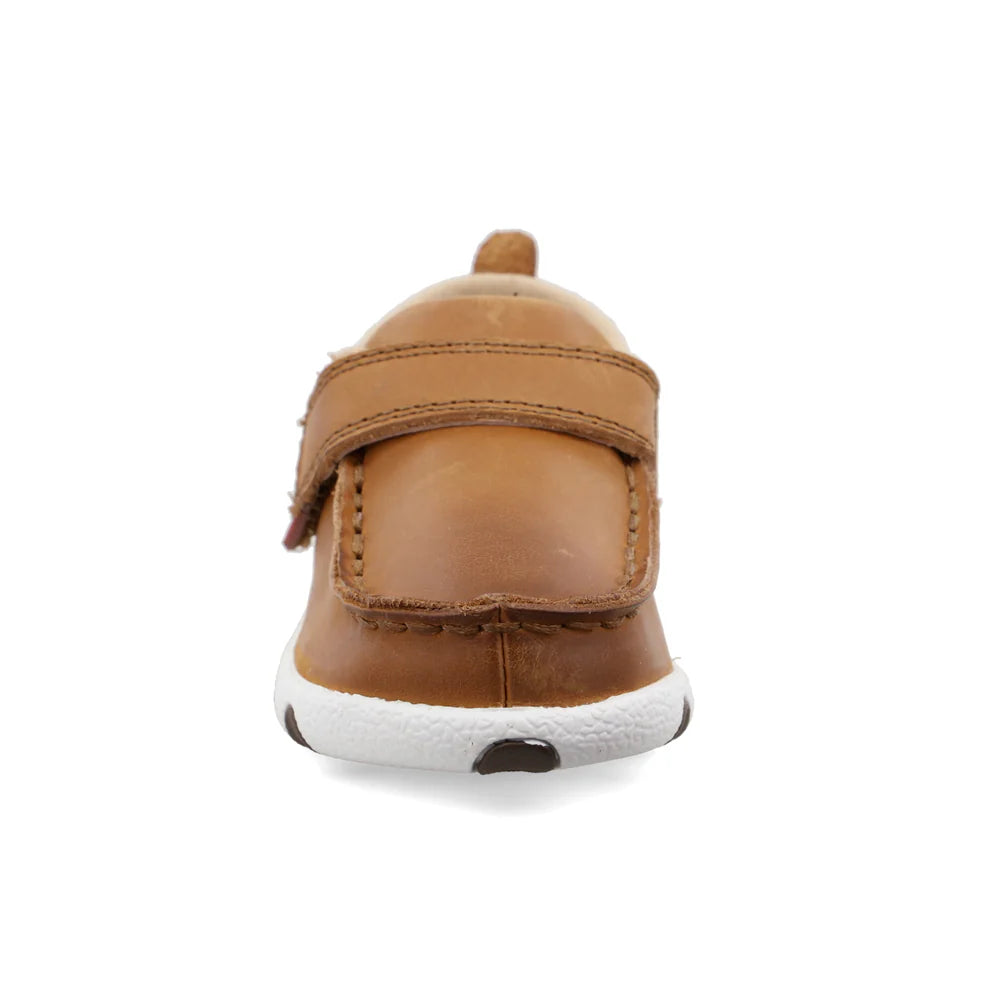 Twisted X Infant Driving Moc- Tan Leather